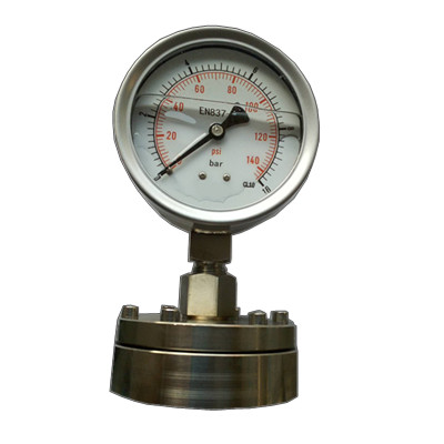 Diaphragm pressure gauge