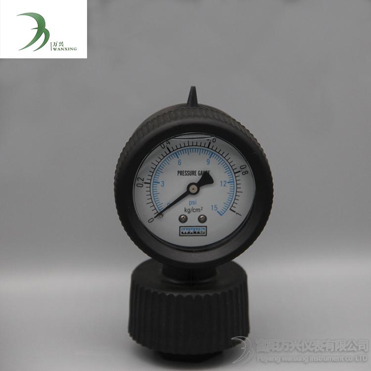 PP diaphragm pressure gauge 